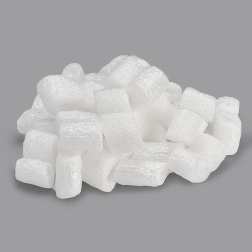 Extremely lightweight polystyrene foam packaging